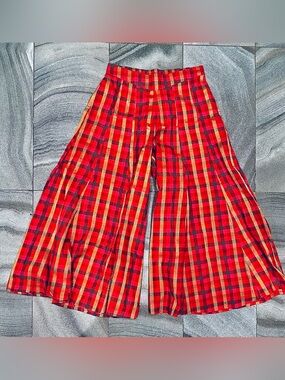 Women’s High Waisted Ultra Wide Leg Trousers Silhouette of Maxi Skirt 32x27